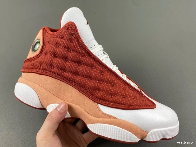 DJ5982- 13  Retro Jordan Resilient Red 2852 803 Dune 0901